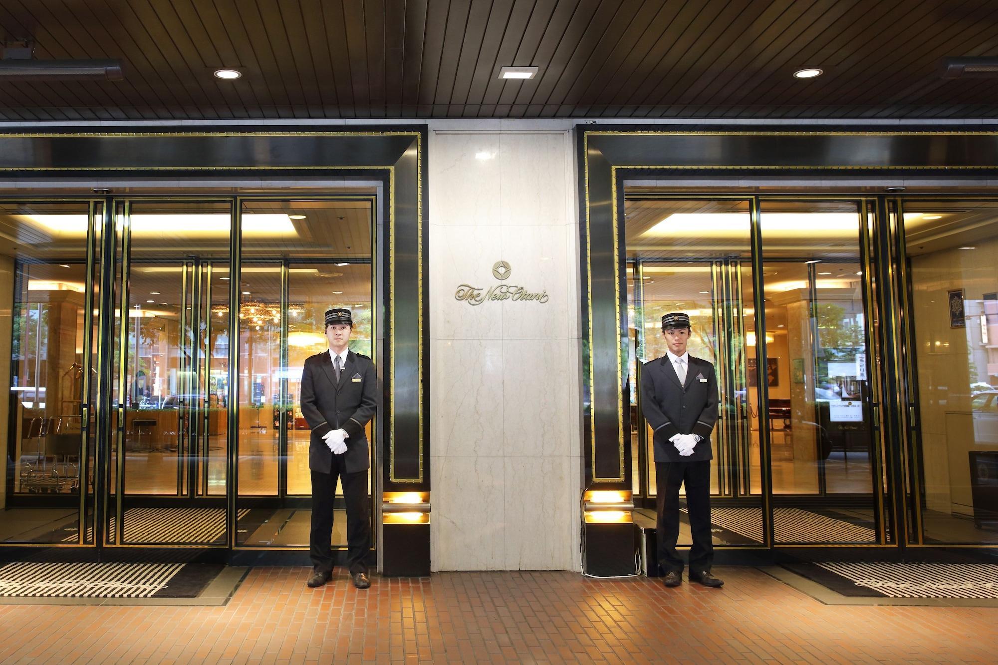 Hotel New Otani Hakata Fukuoka  Exterior foto Entrance of the hotel